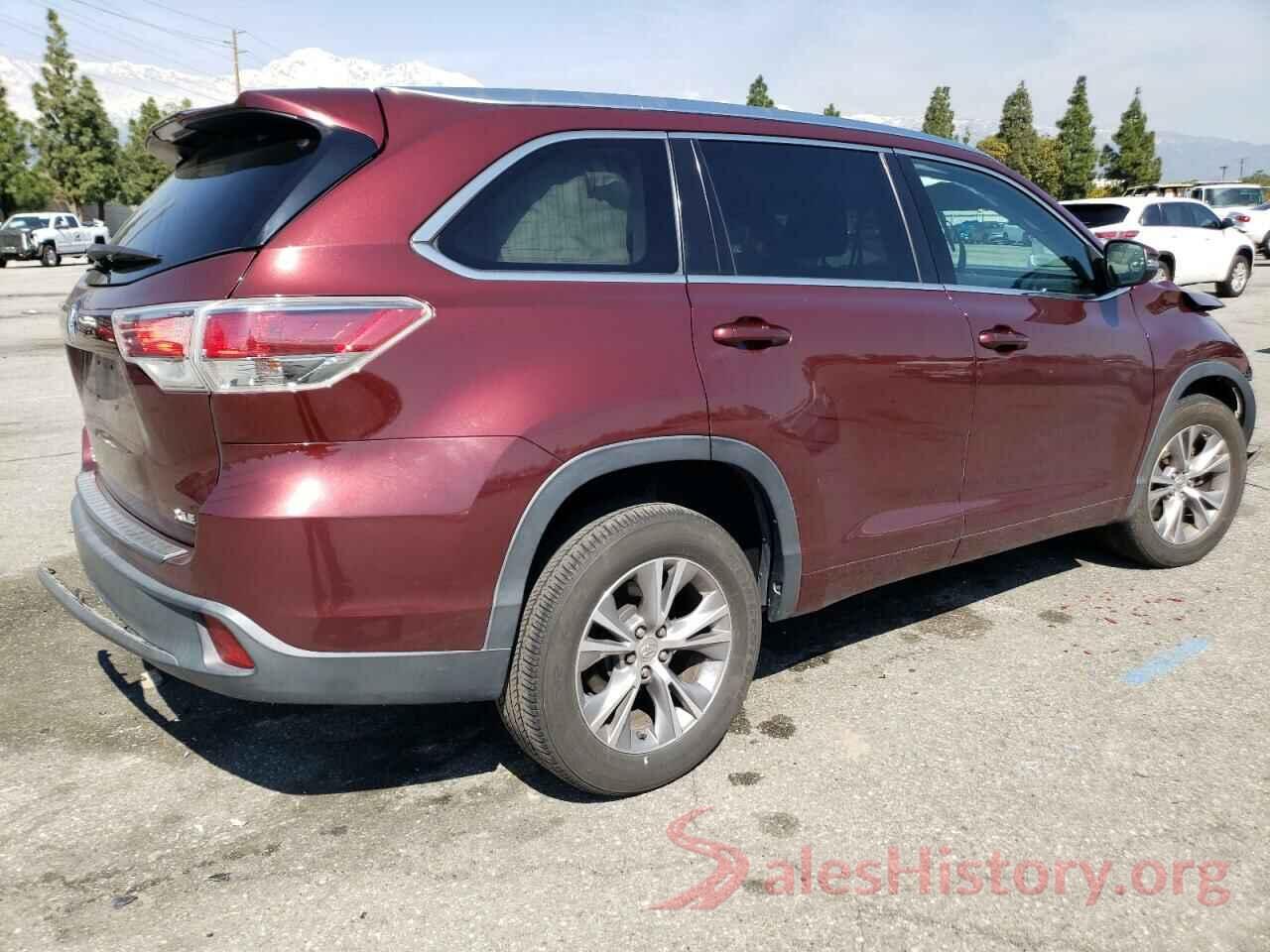 5TDKKRFH9FS085026 2015 TOYOTA HIGHLANDER