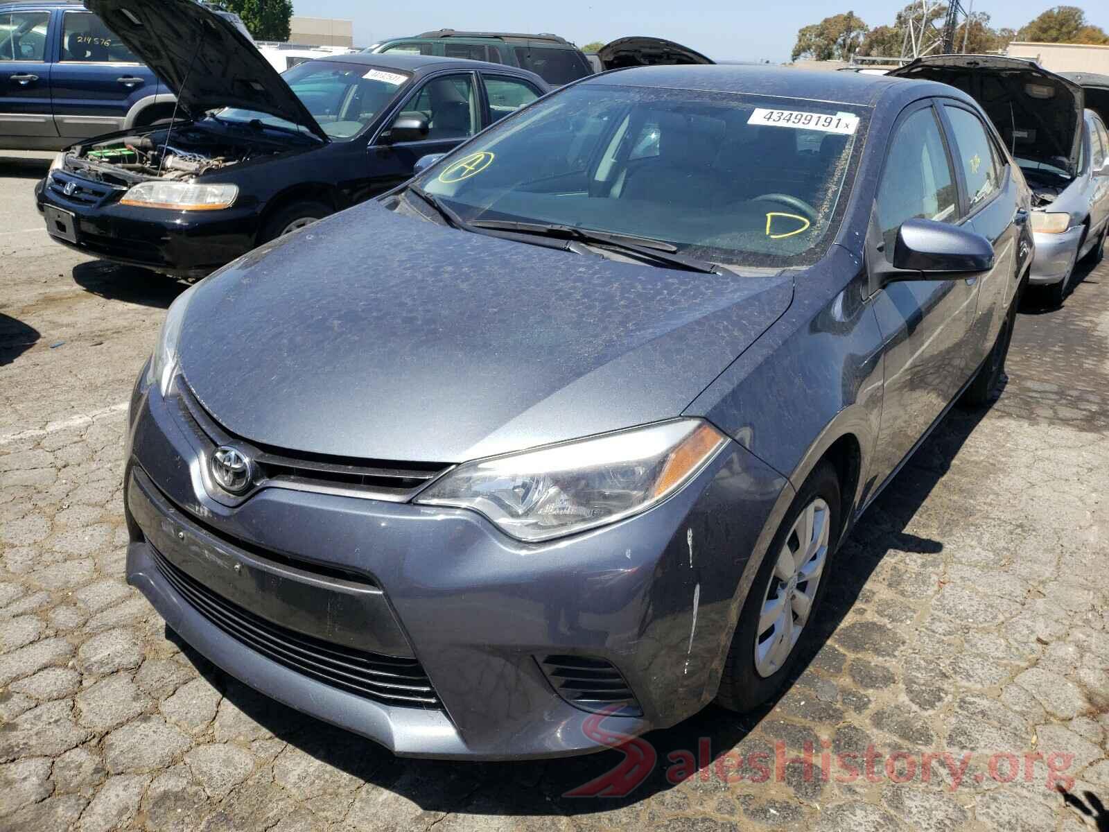 2T1BURHE1GC585107 2016 TOYOTA COROLLA