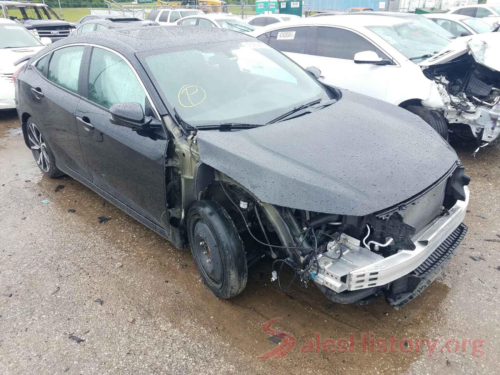 2HGFC1E56KH708278 2019 HONDA CIVIC