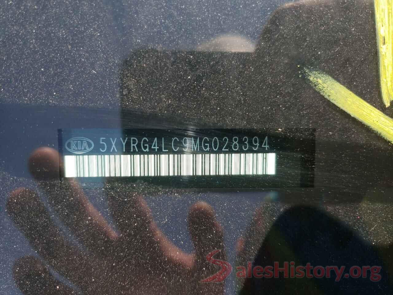 5XYRG4LC9MG028394 2021 KIA SORENTO