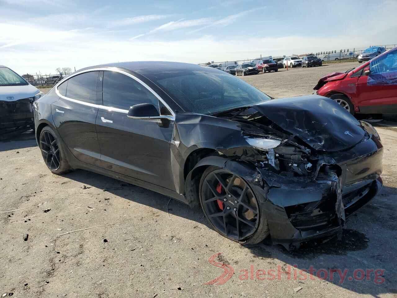 5YJ3E1EB8JF180975 2018 TESLA MODEL 3