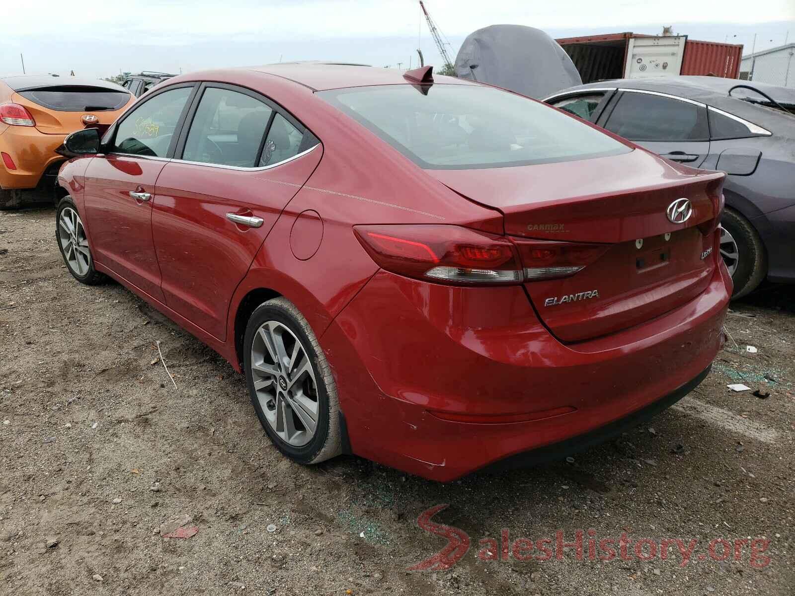 KMHD84LF6HU166136 2017 HYUNDAI ELANTRA