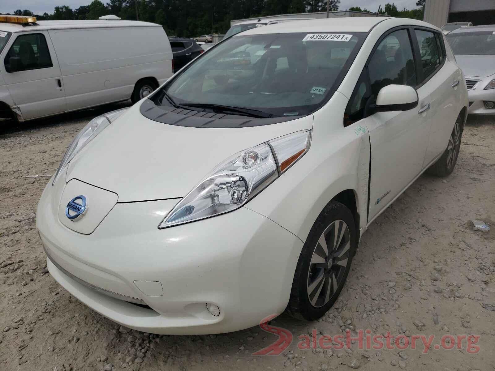 1N4AZ0CP7FC317659 2015 NISSAN LEAF