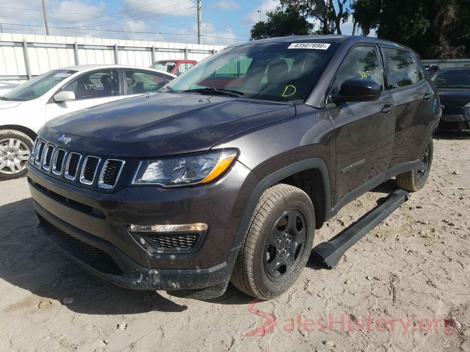 3C4NJCABXJT411687 2018 JEEP COMPASS