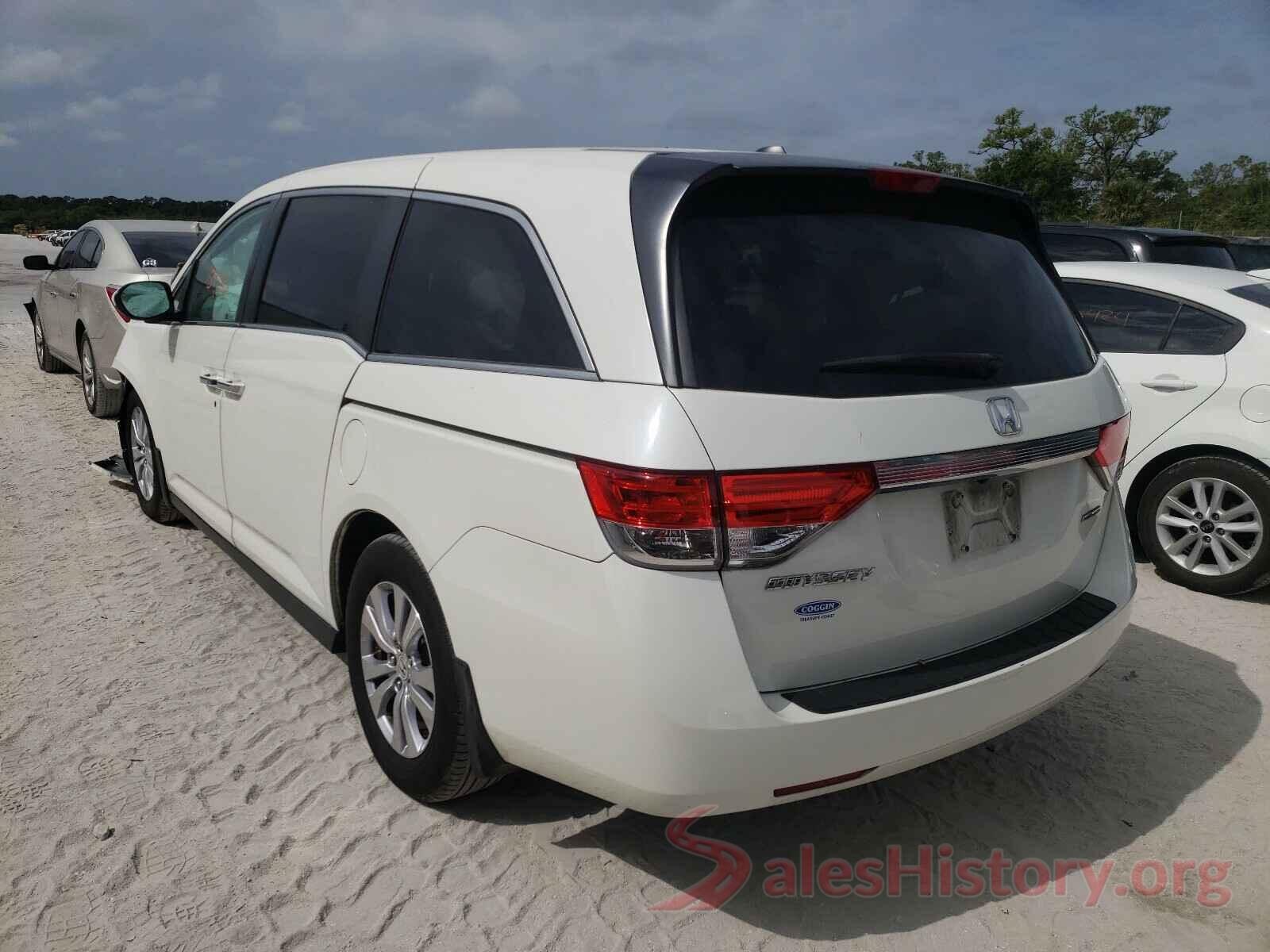 5FNRL5H3XGB149599 2016 HONDA ODYSSEY