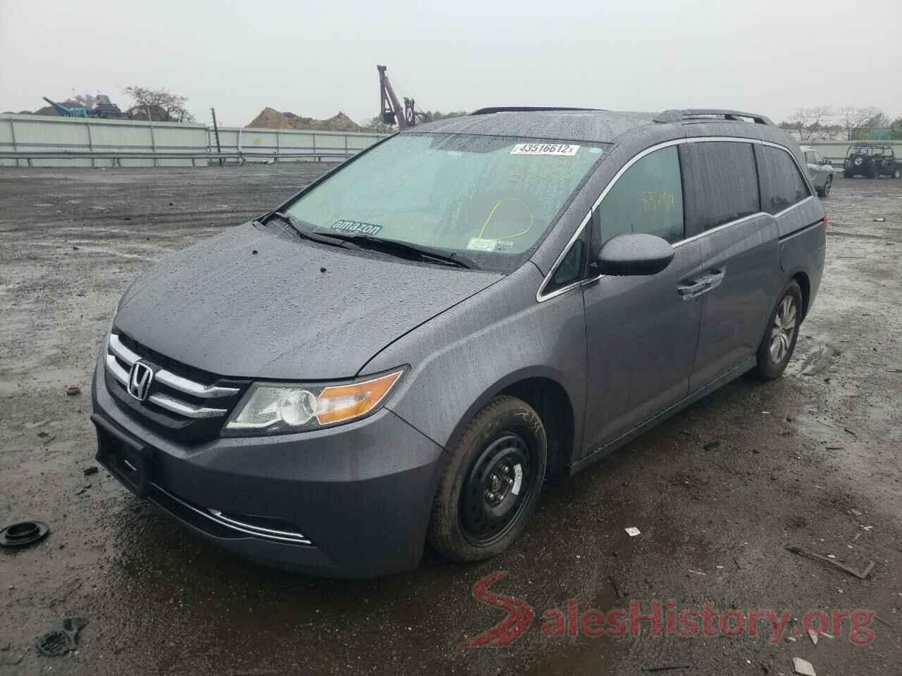 5FNRL5H3XHB020876 2017 HONDA ODYSSEY