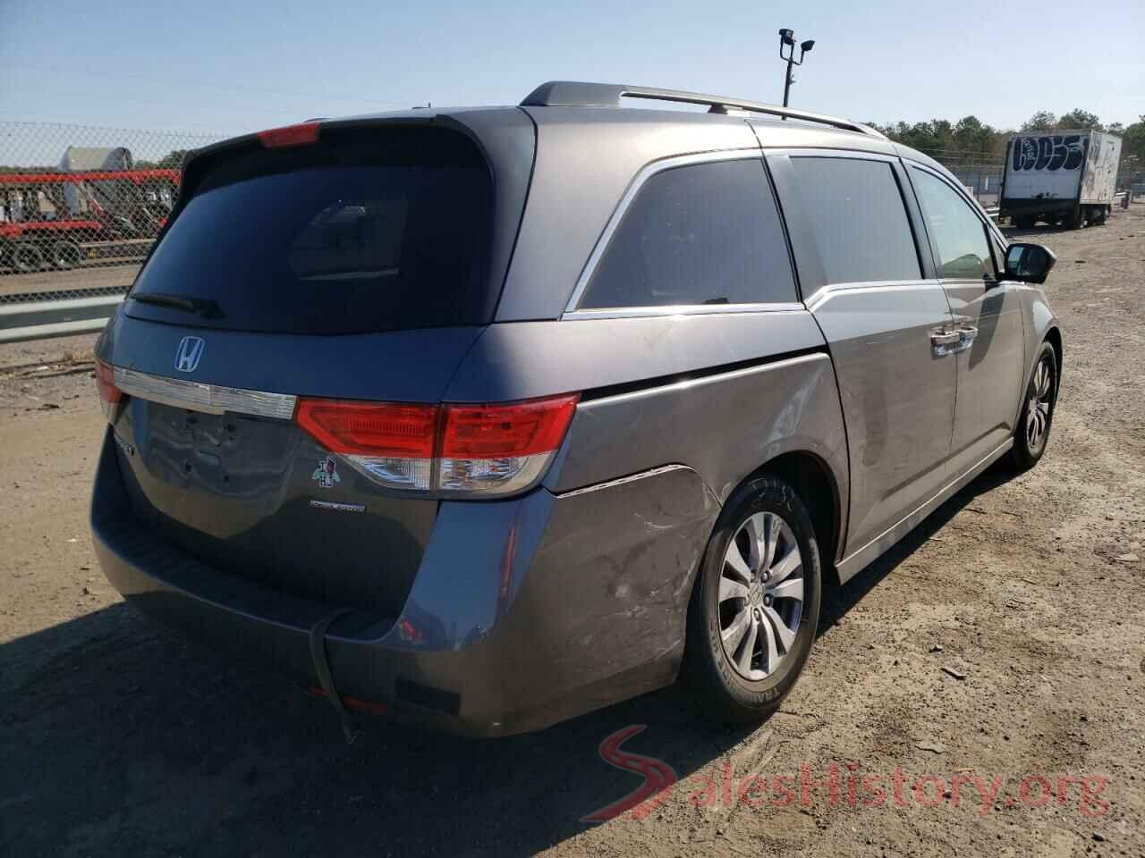 5FNRL5H3XHB020876 2017 HONDA ODYSSEY