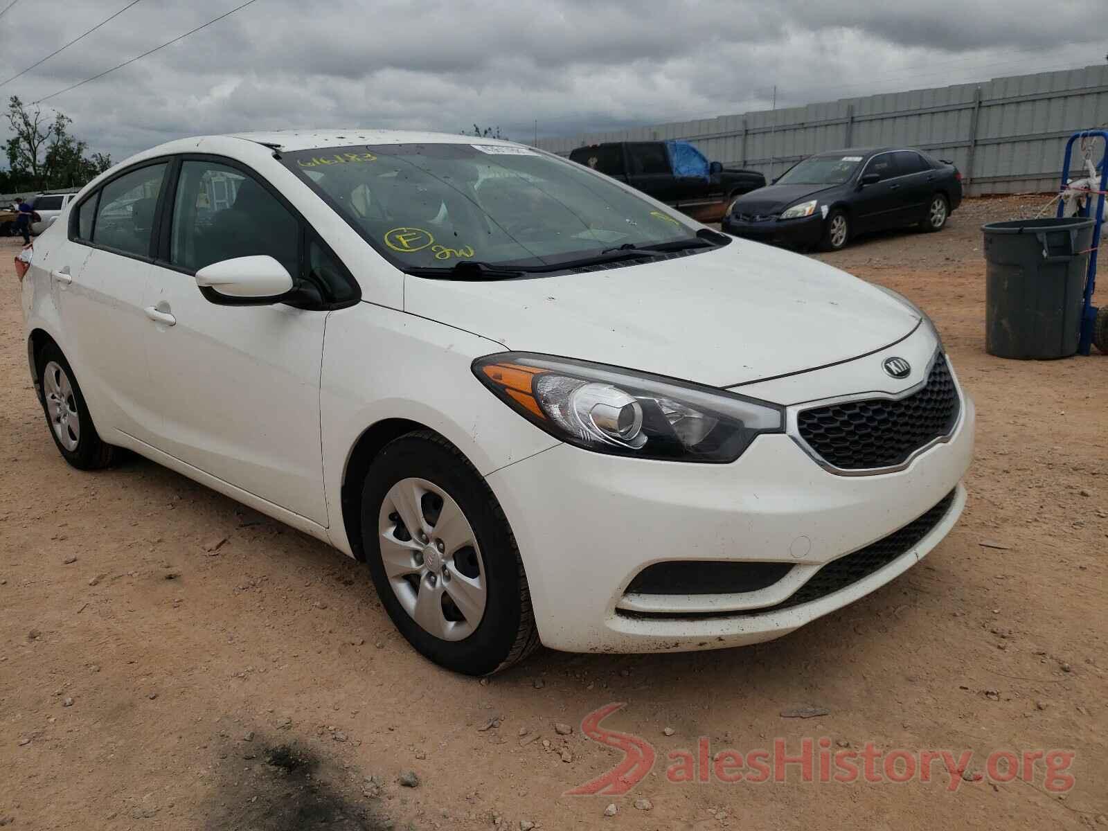 KNAFK4A6XG5616183 2016 KIA FORTE