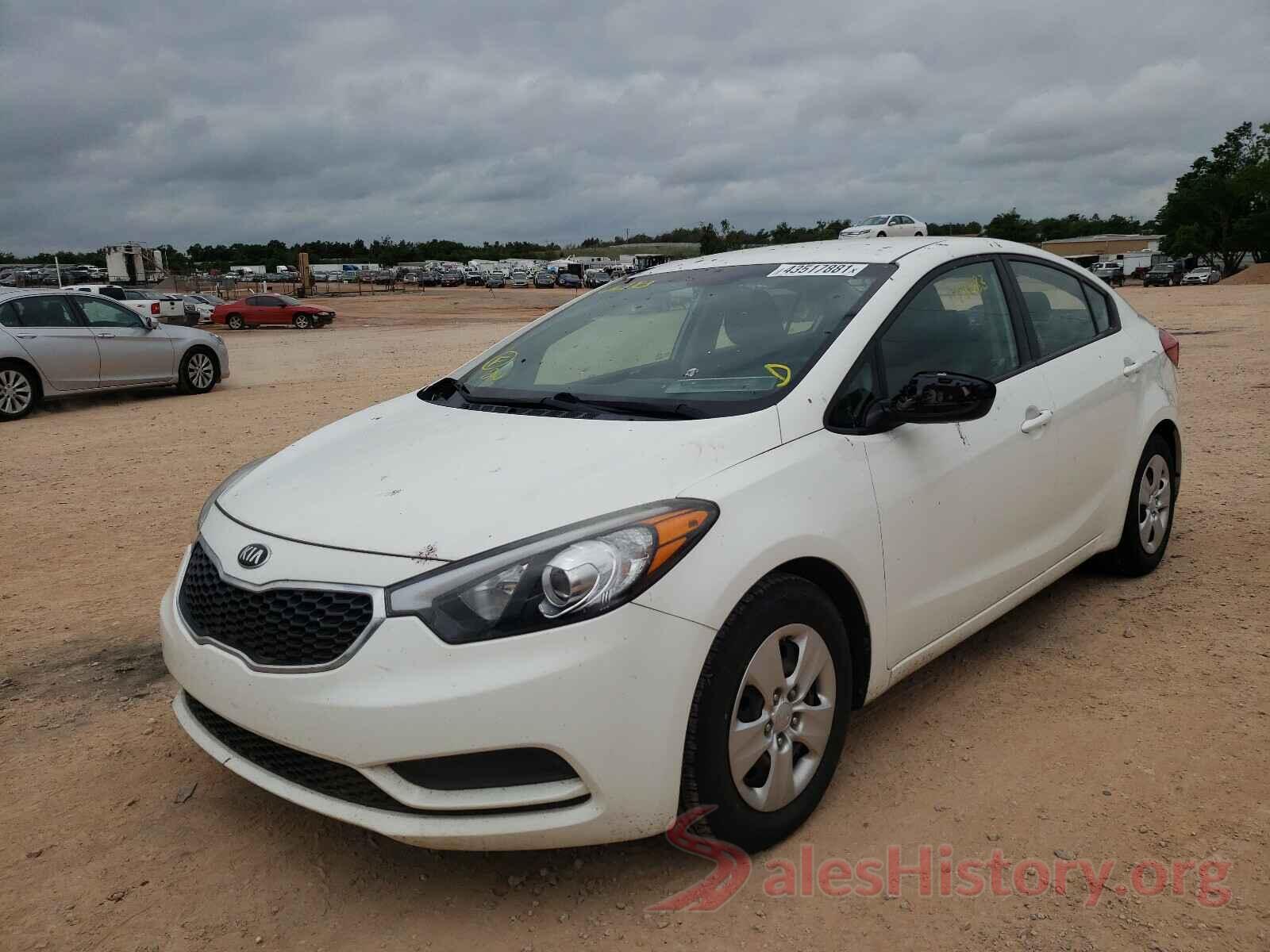 KNAFK4A6XG5616183 2016 KIA FORTE