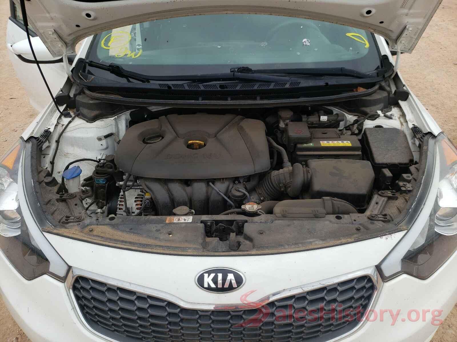 KNAFK4A6XG5616183 2016 KIA FORTE