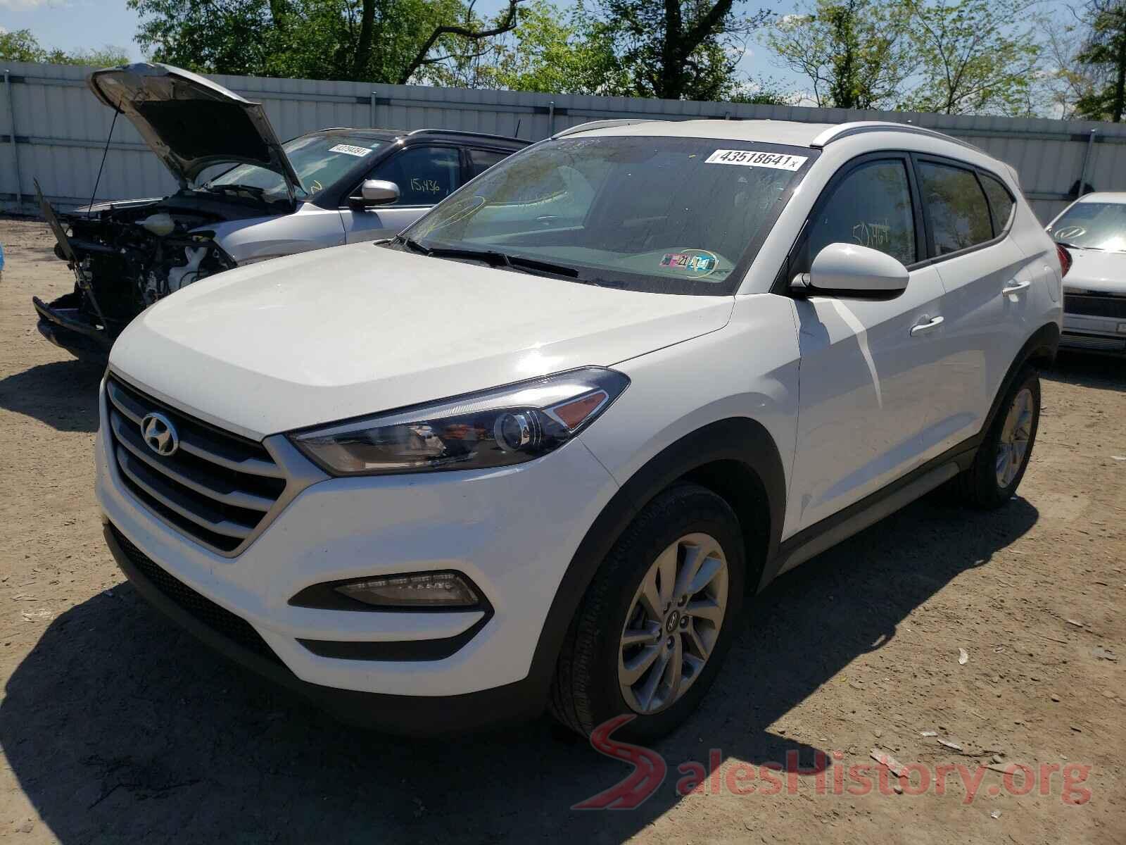 KM8J3CA45JU609198 2018 HYUNDAI TUCSON