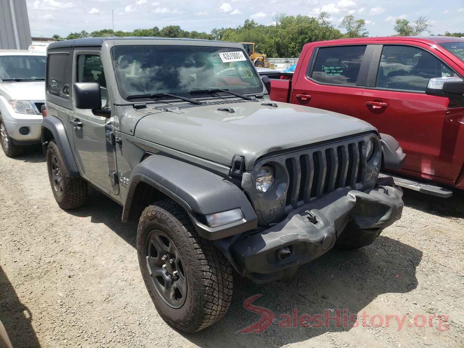 1C4GJXAN8JW224629 2018 JEEP WRANGLER