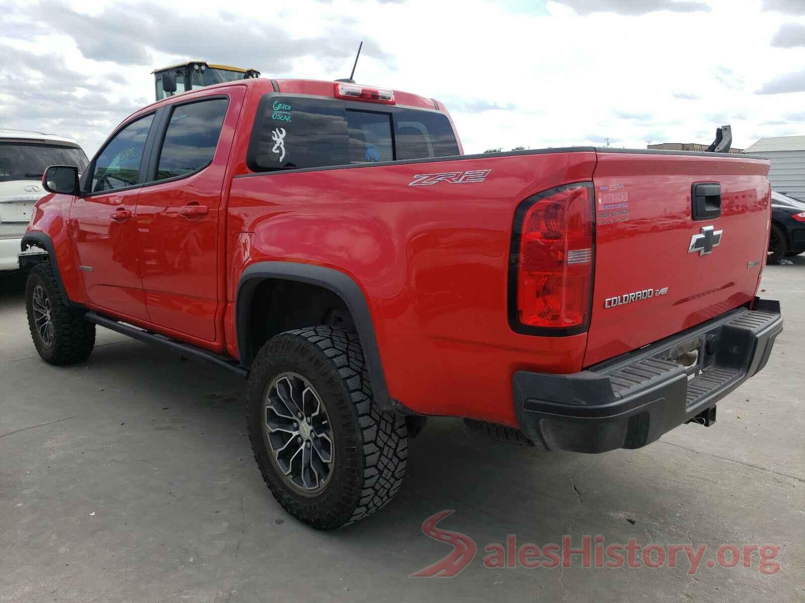 1GCGTEEN3K1273308 2019 CHEVROLET COLORADO