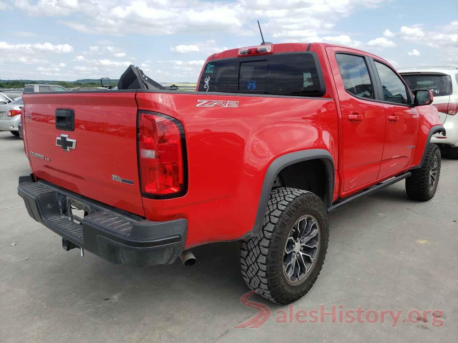 1GCGTEEN3K1273308 2019 CHEVROLET COLORADO