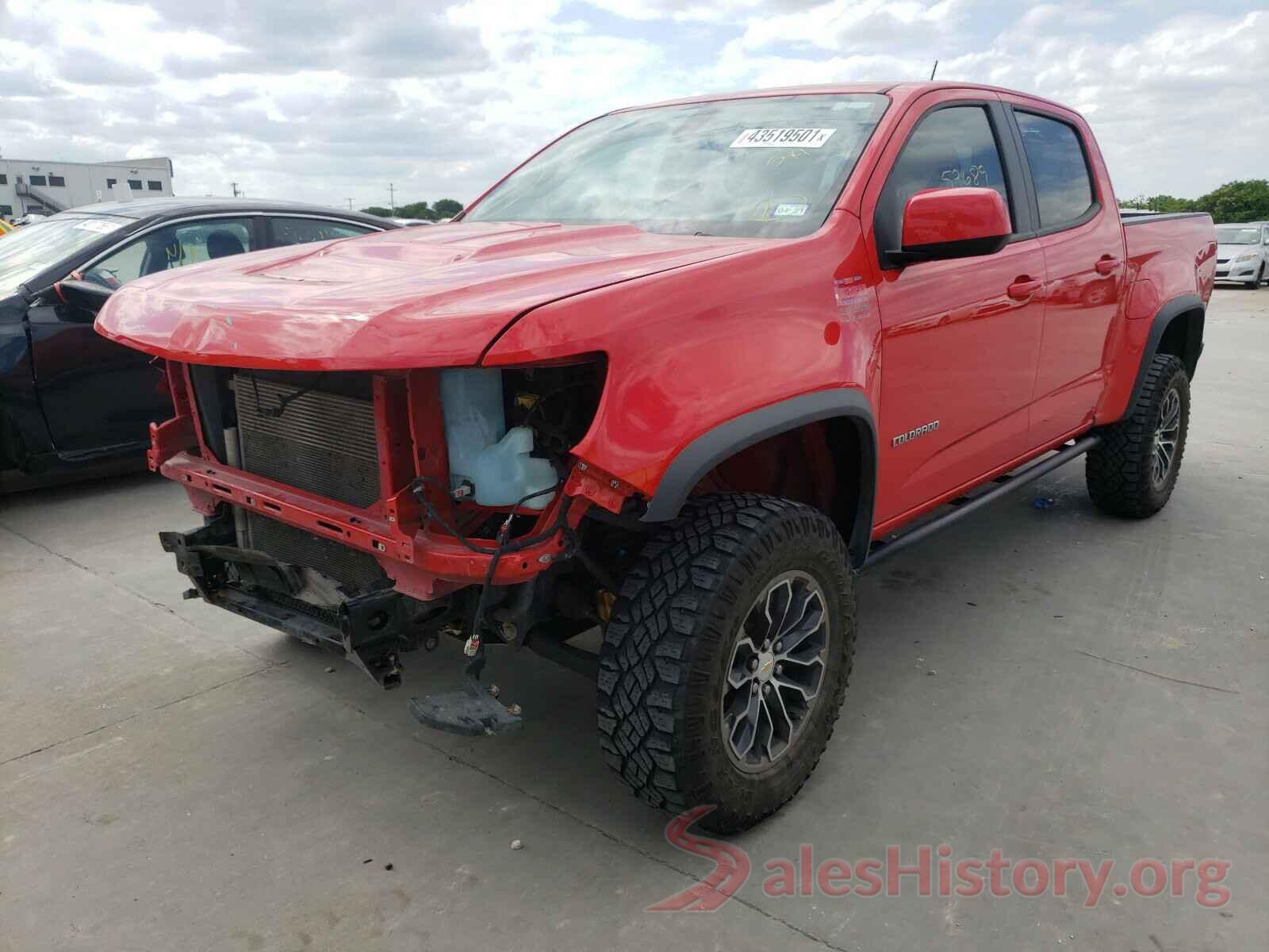 1GCGTEEN3K1273308 2019 CHEVROLET COLORADO