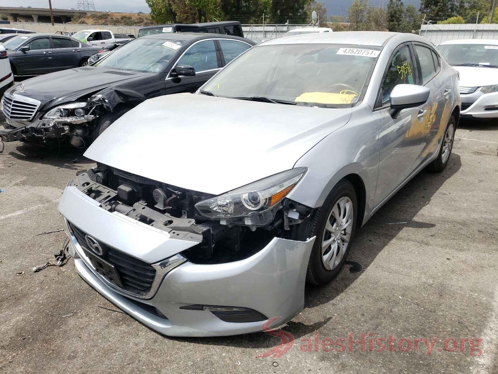 3MZBN1U75HM111480 2017 MAZDA 3