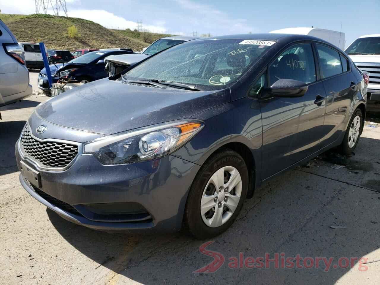 KNAFK4A61G5609199 2016 KIA FORTE