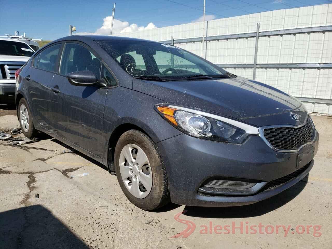 KNAFK4A61G5609199 2016 KIA FORTE