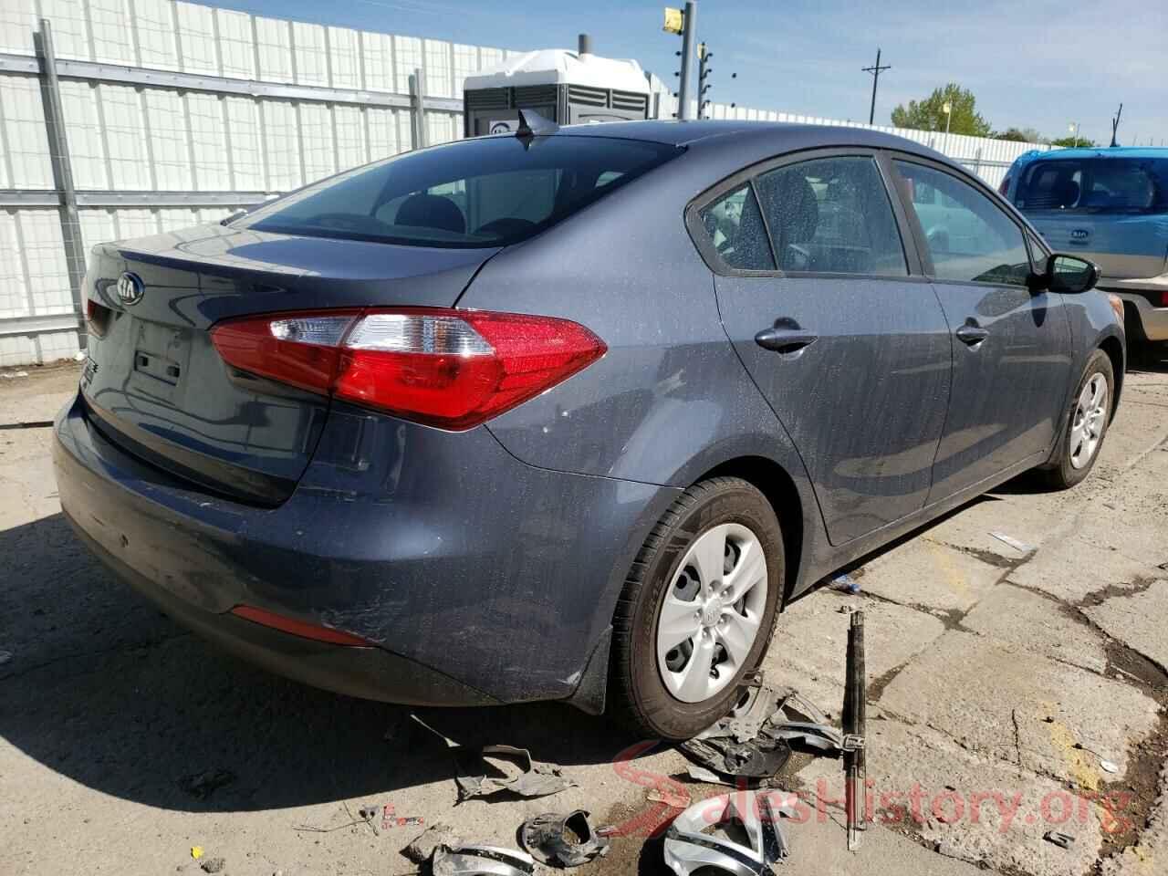 KNAFK4A61G5609199 2016 KIA FORTE