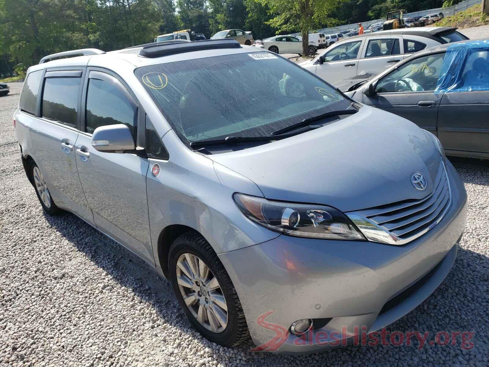 5TDYZ3DC3HS767090 2017 TOYOTA SIENNA