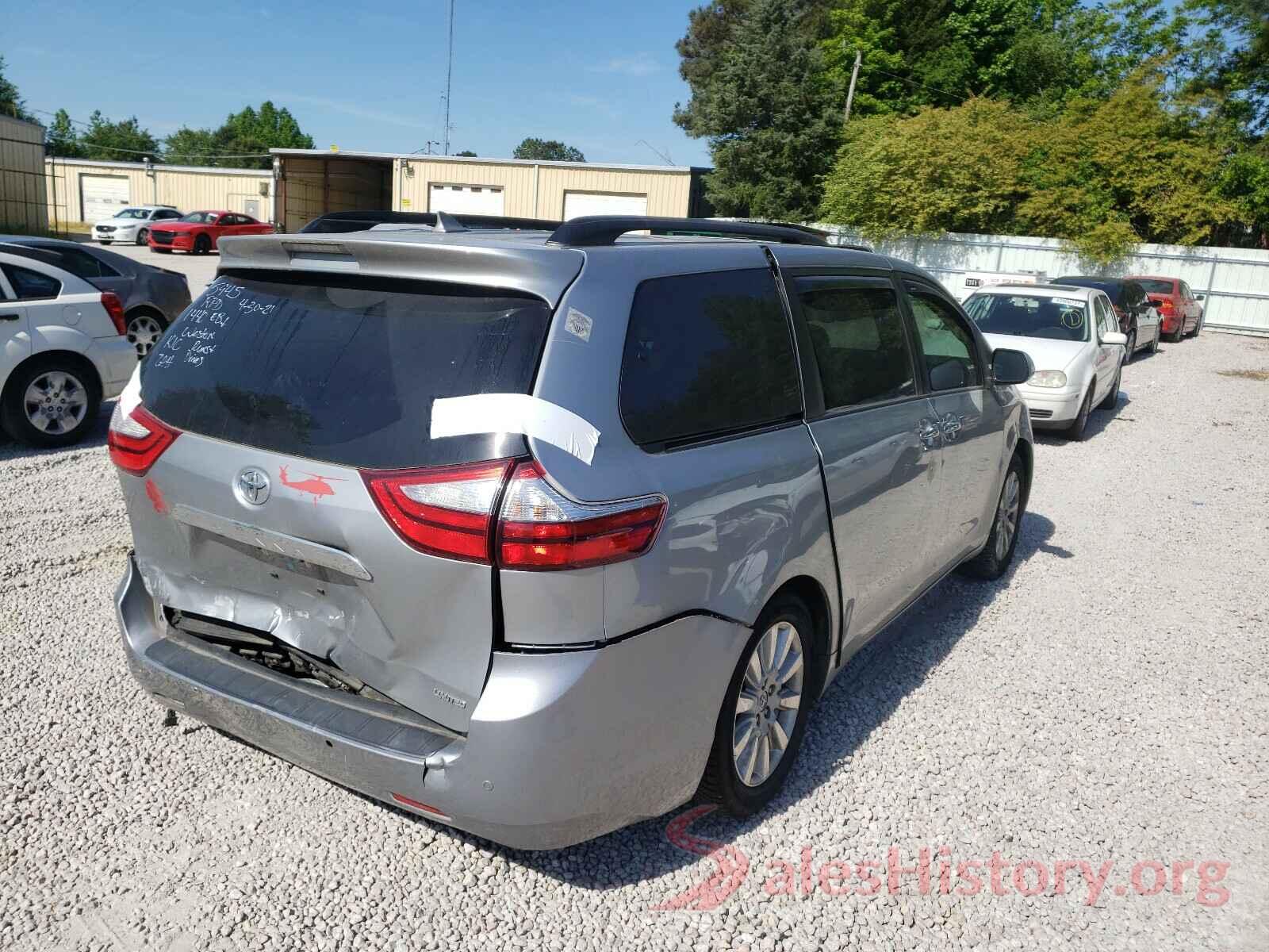 5TDYZ3DC3HS767090 2017 TOYOTA SIENNA