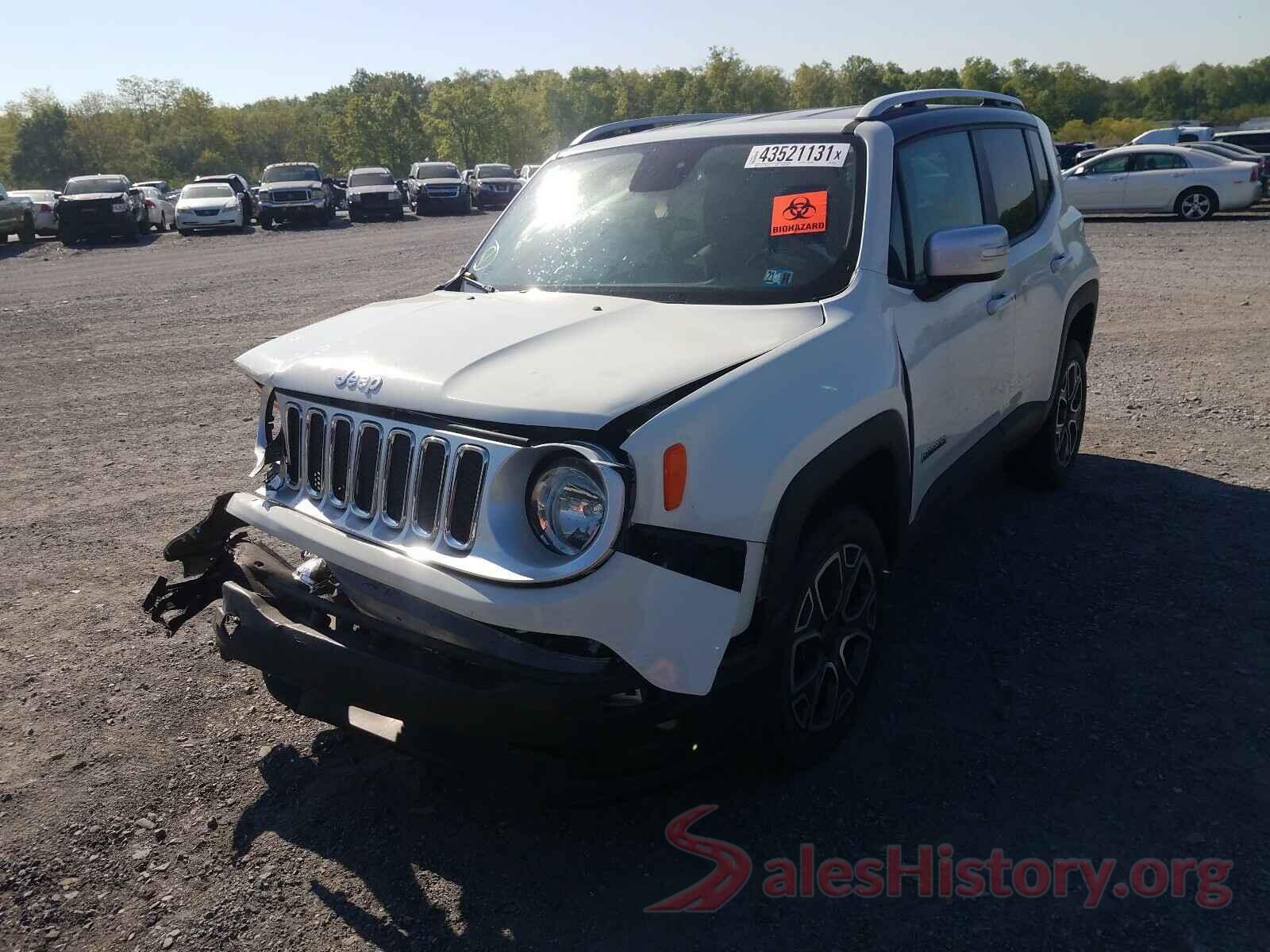 ZACCJBDB2HPF42983 2017 JEEP RENEGADE