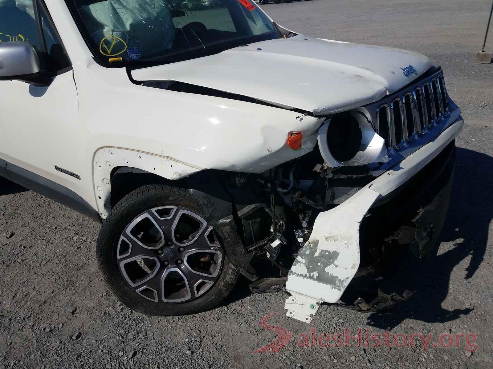 ZACCJBDB2HPF42983 2017 JEEP RENEGADE