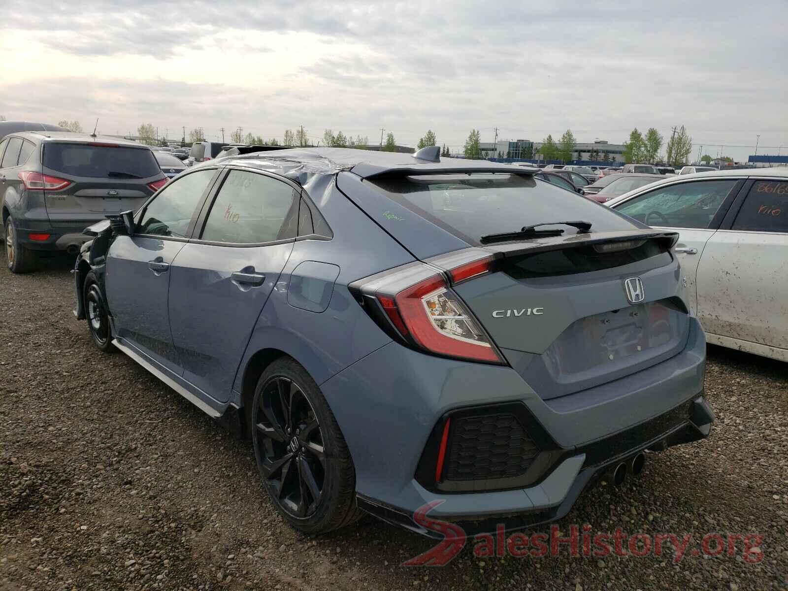 SHHFK7H91KU304585 2019 HONDA CIVIC