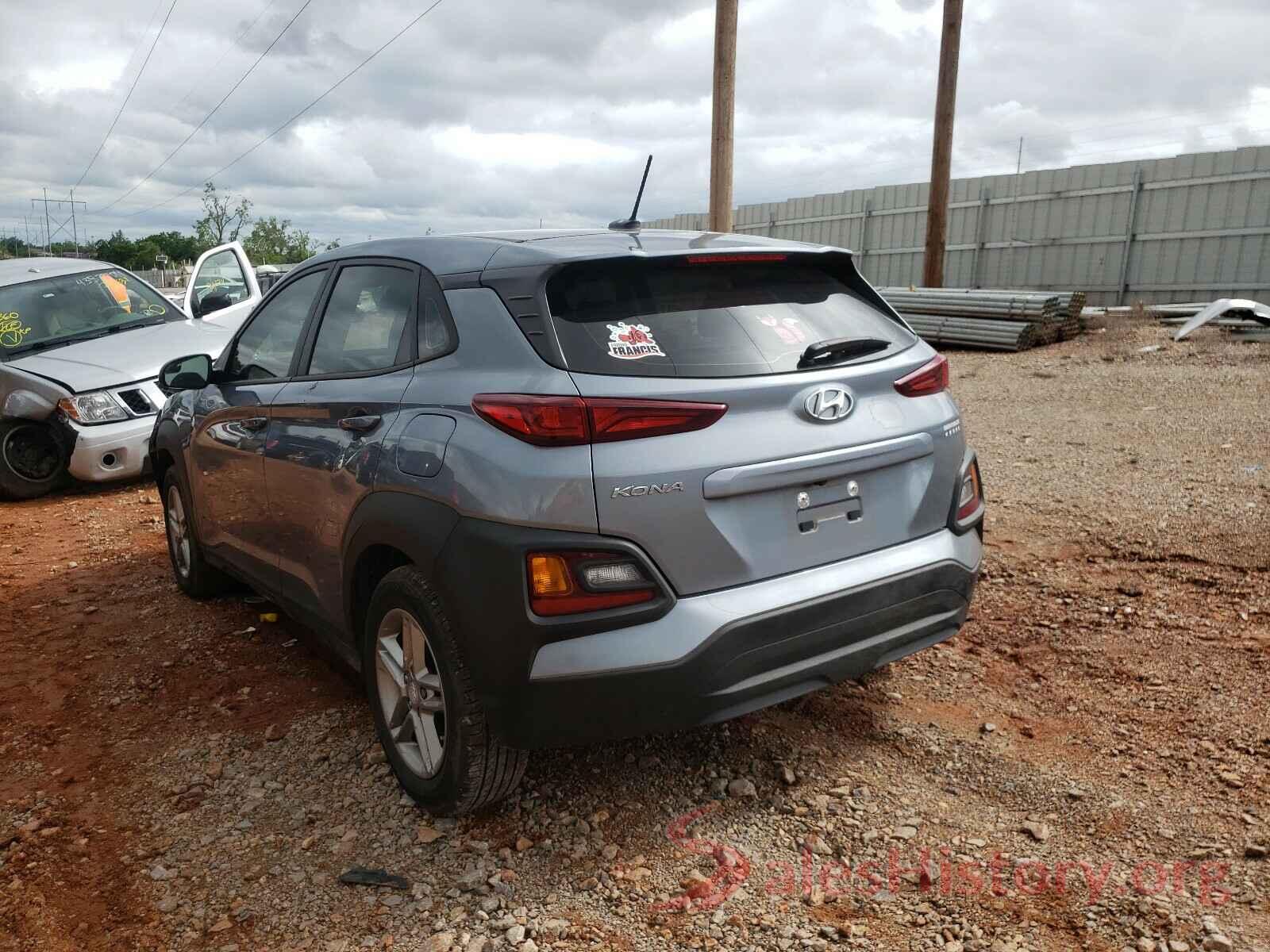 KM8K12AA1KU285713 2019 HYUNDAI KONA