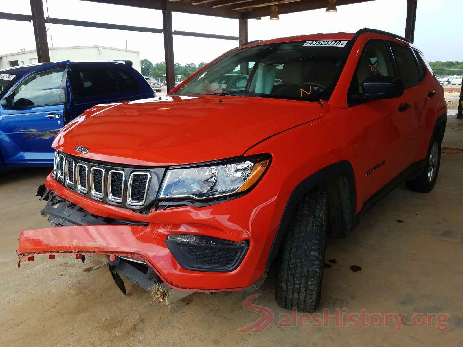 3C4NJCAB3HT659869 2017 JEEP COMPASS