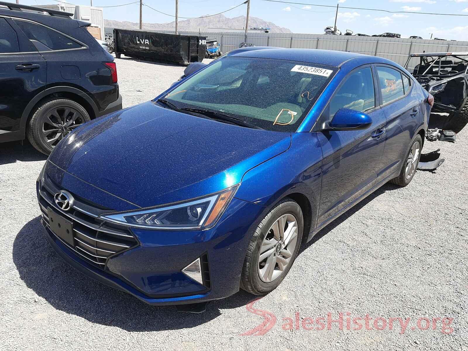 5NPD84LF5LH560797 2020 HYUNDAI ELANTRA