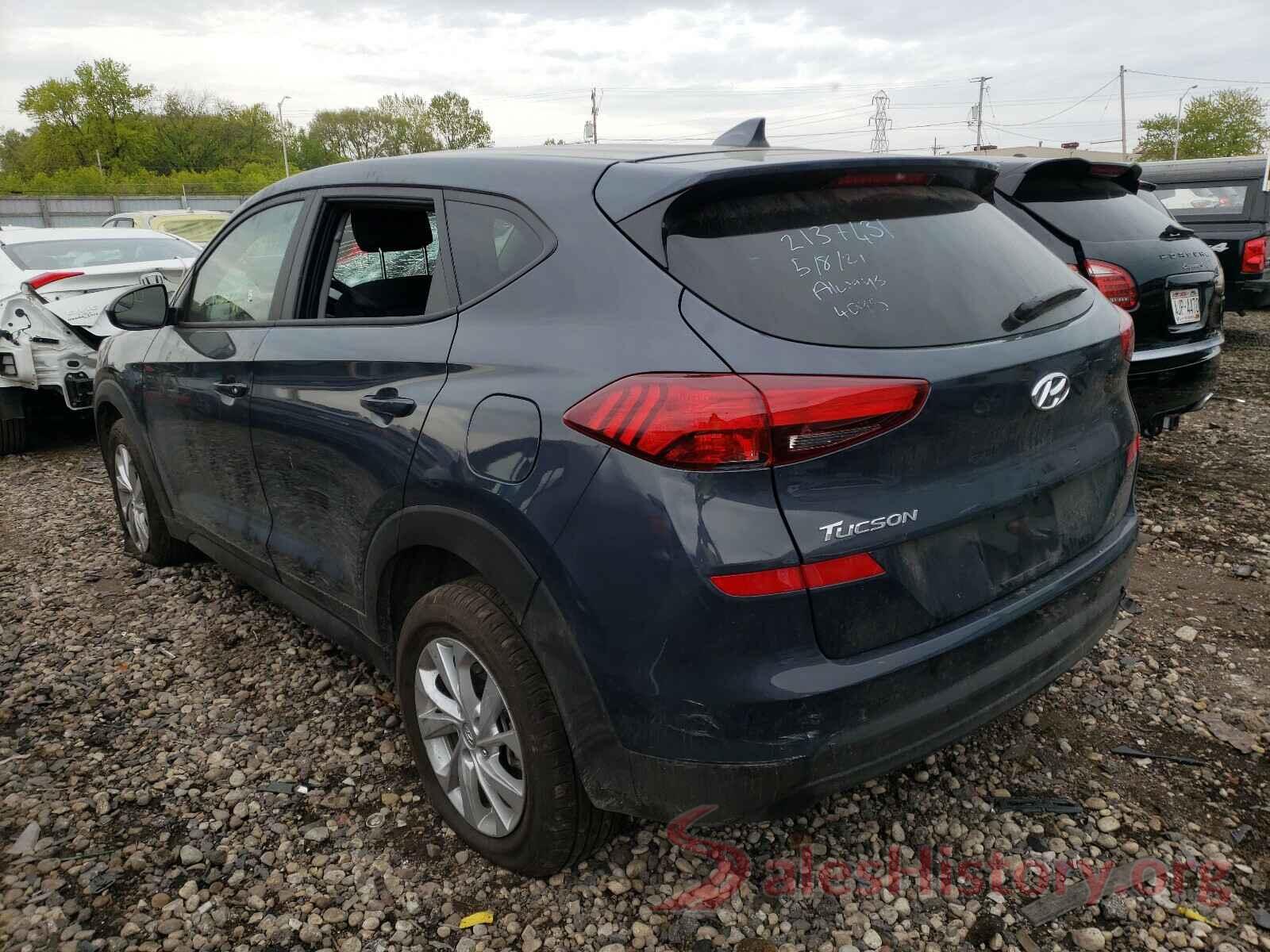 KM8J23A47MU400181 2021 HYUNDAI TUCSON