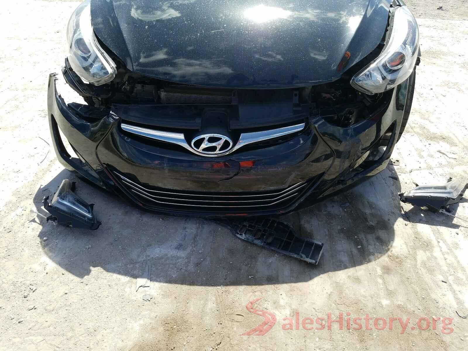 KMHDH4AE1GU626540 2016 HYUNDAI ELANTRA