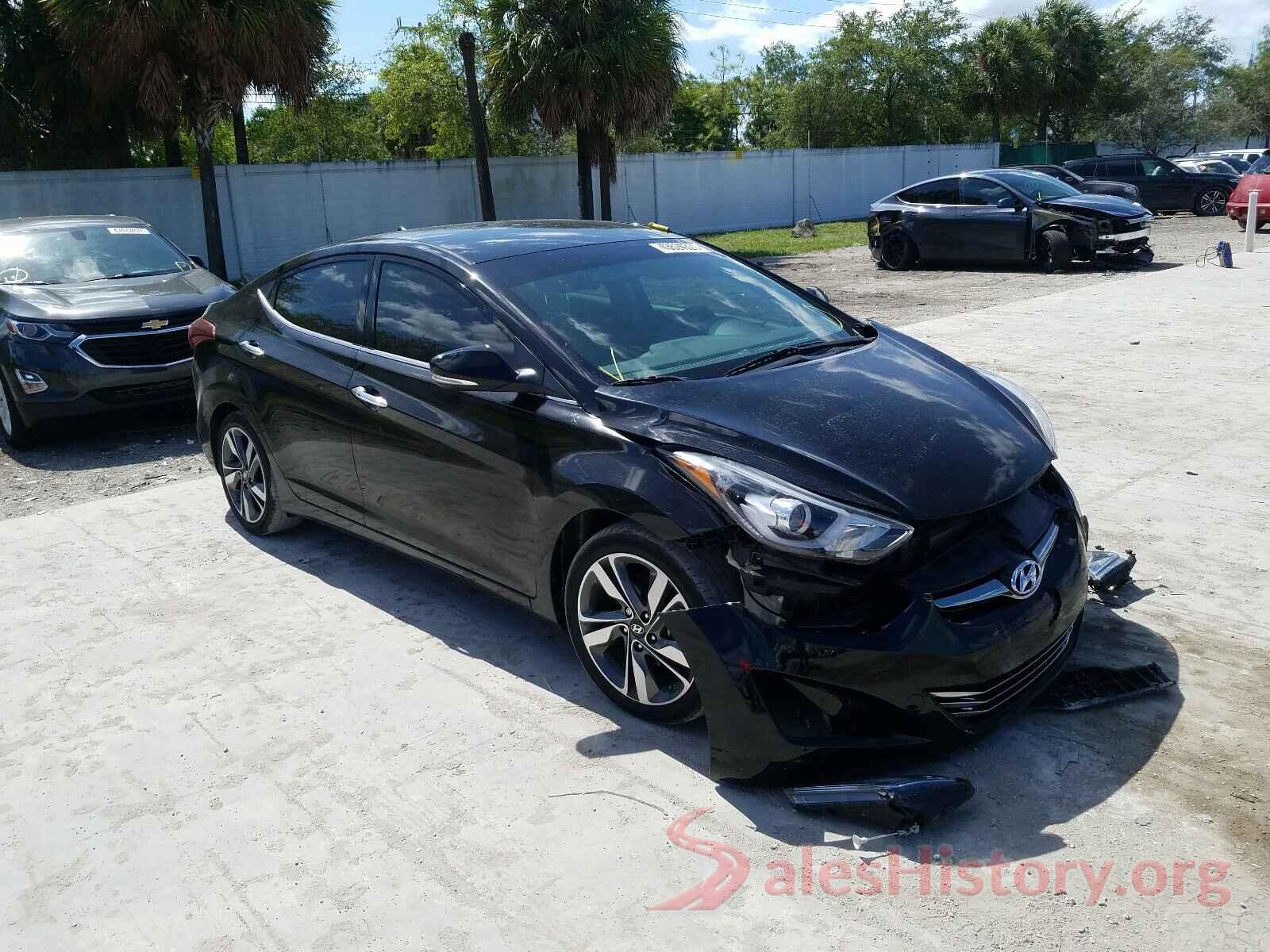 KMHDH4AE1GU626540 2016 HYUNDAI ELANTRA