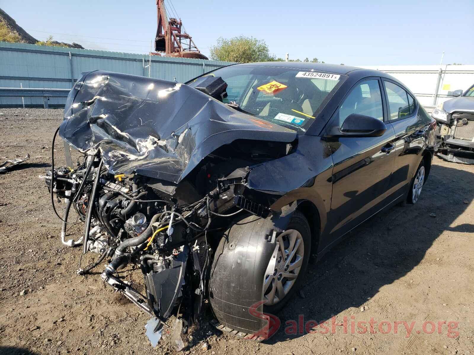 KMHD74LF9KU864105 2019 HYUNDAI ELANTRA