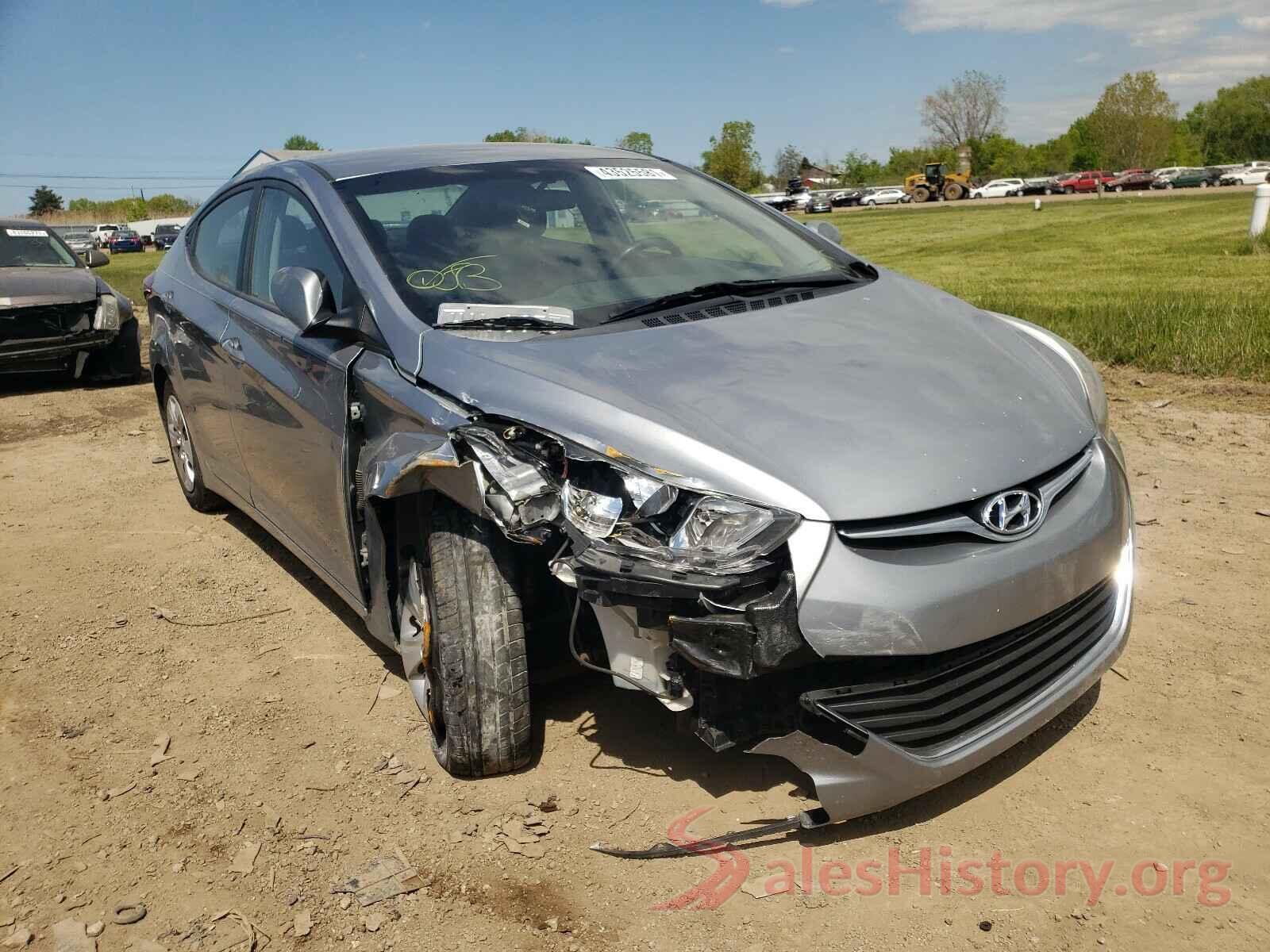 5NPDH4AE7GH703961 2016 HYUNDAI ELANTRA