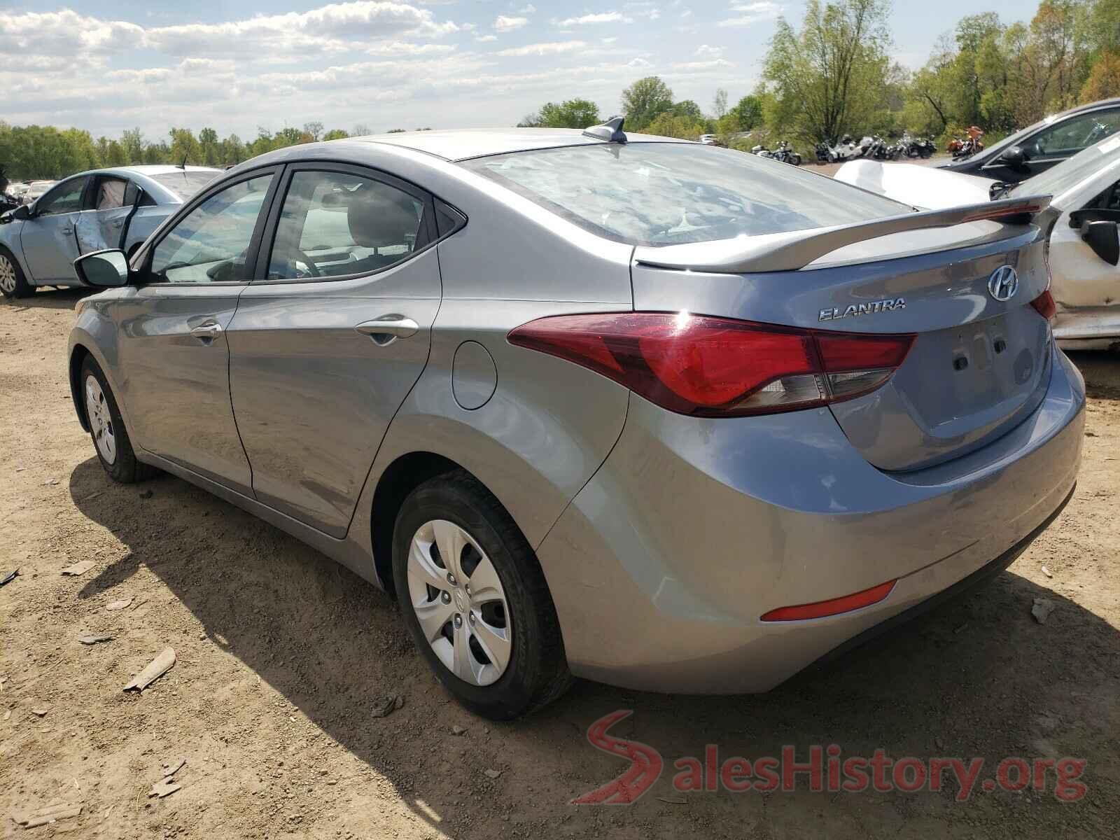 5NPDH4AE7GH703961 2016 HYUNDAI ELANTRA