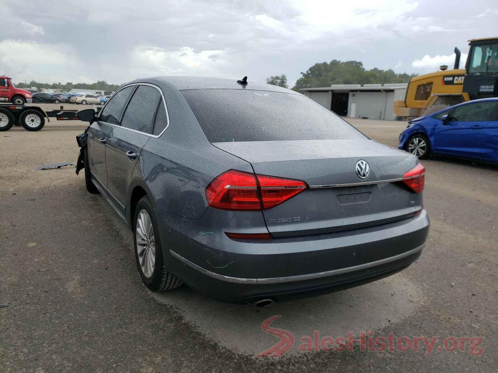 1VWBS7A35GC048684 2016 VOLKSWAGEN PASSAT