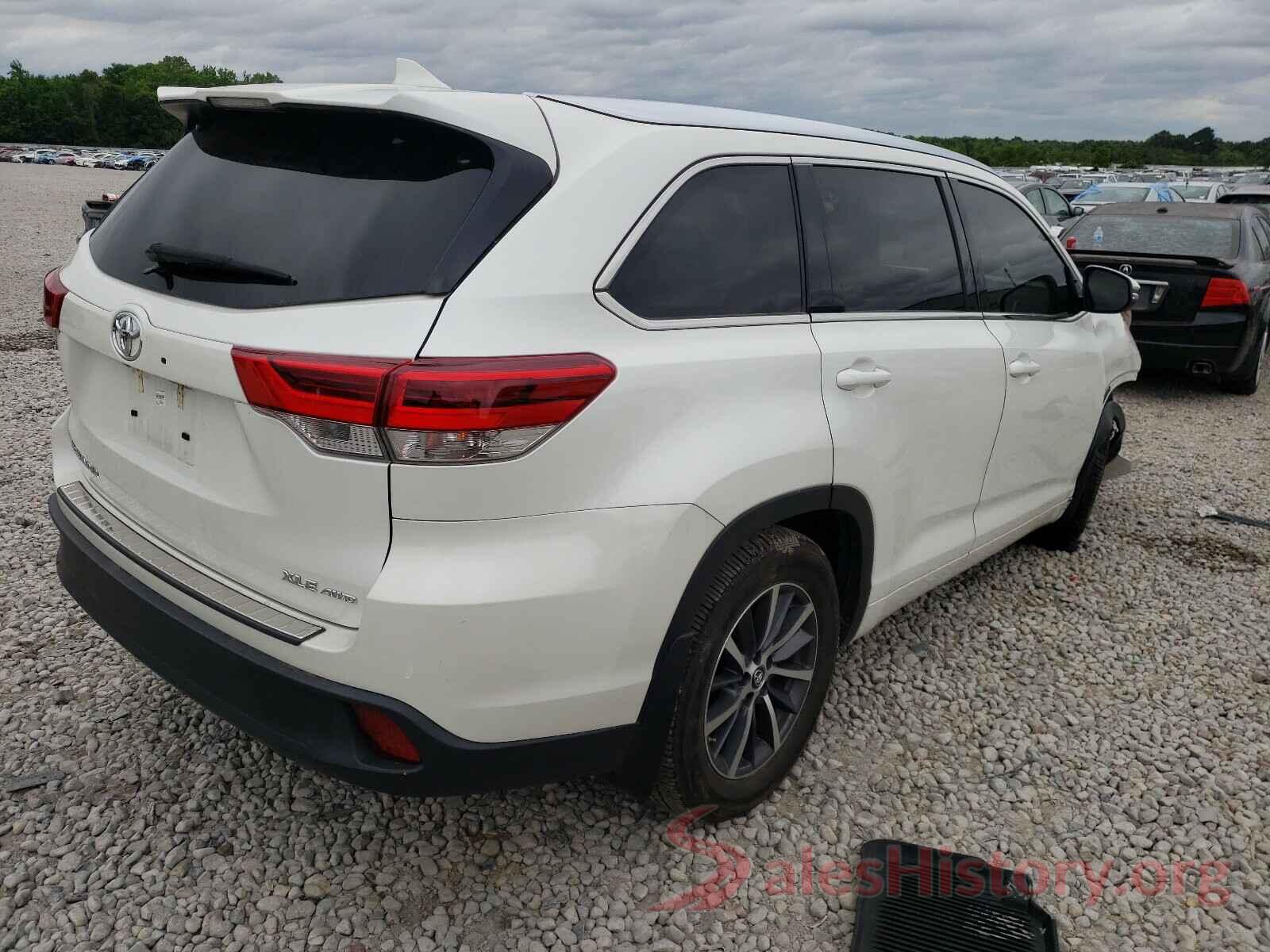 5TDJZRFH6HS475267 2017 TOYOTA HIGHLANDER