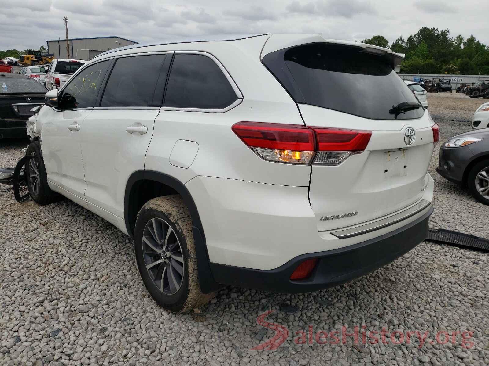 5TDJZRFH6HS475267 2017 TOYOTA HIGHLANDER