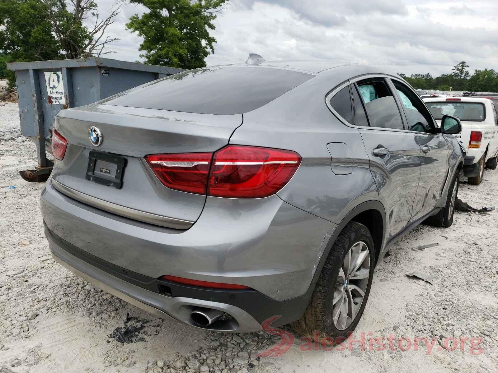 5UXKU2C36H0X46980 2017 BMW X6