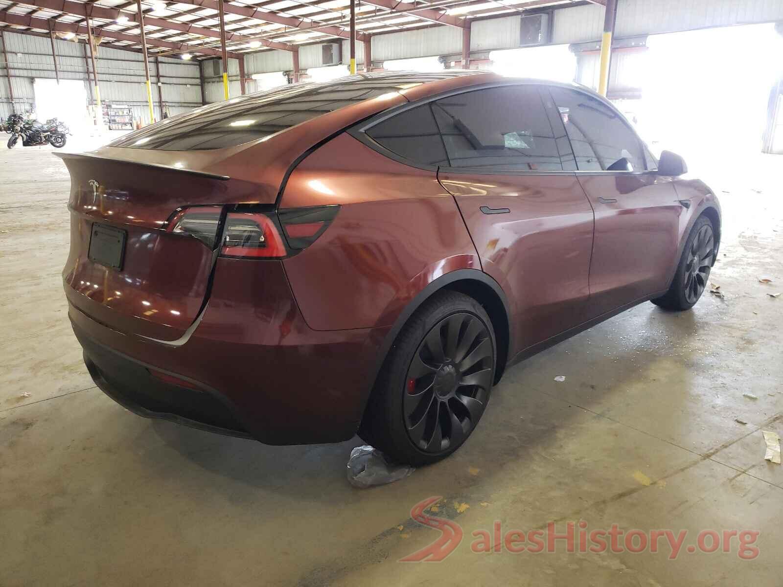 5YJYGDEFXMF124609 2021 TESLA MODEL Y