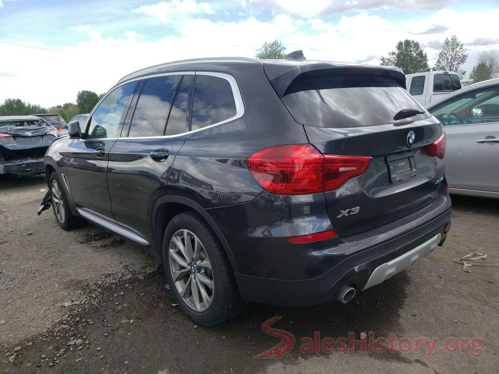 5UXTR9C52KLE11711 2019 BMW X3