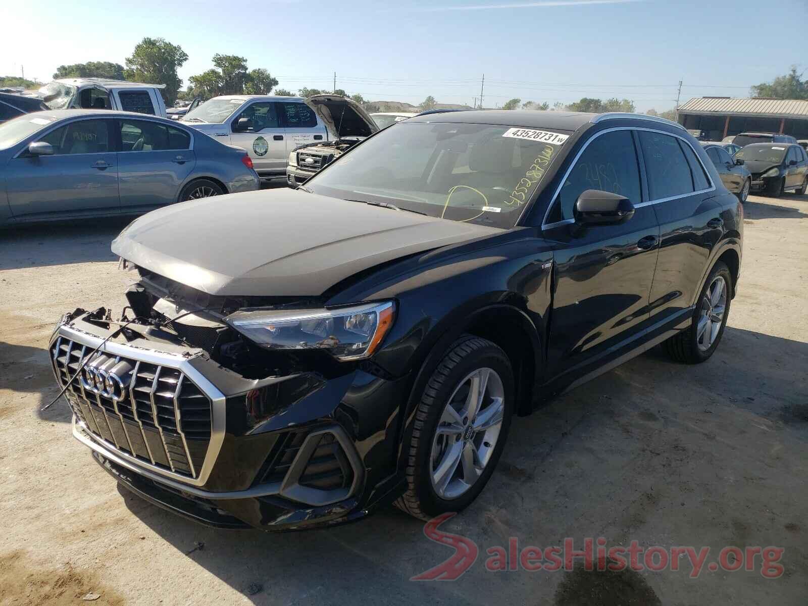 WA1DECF37M1009293 2021 AUDI Q3