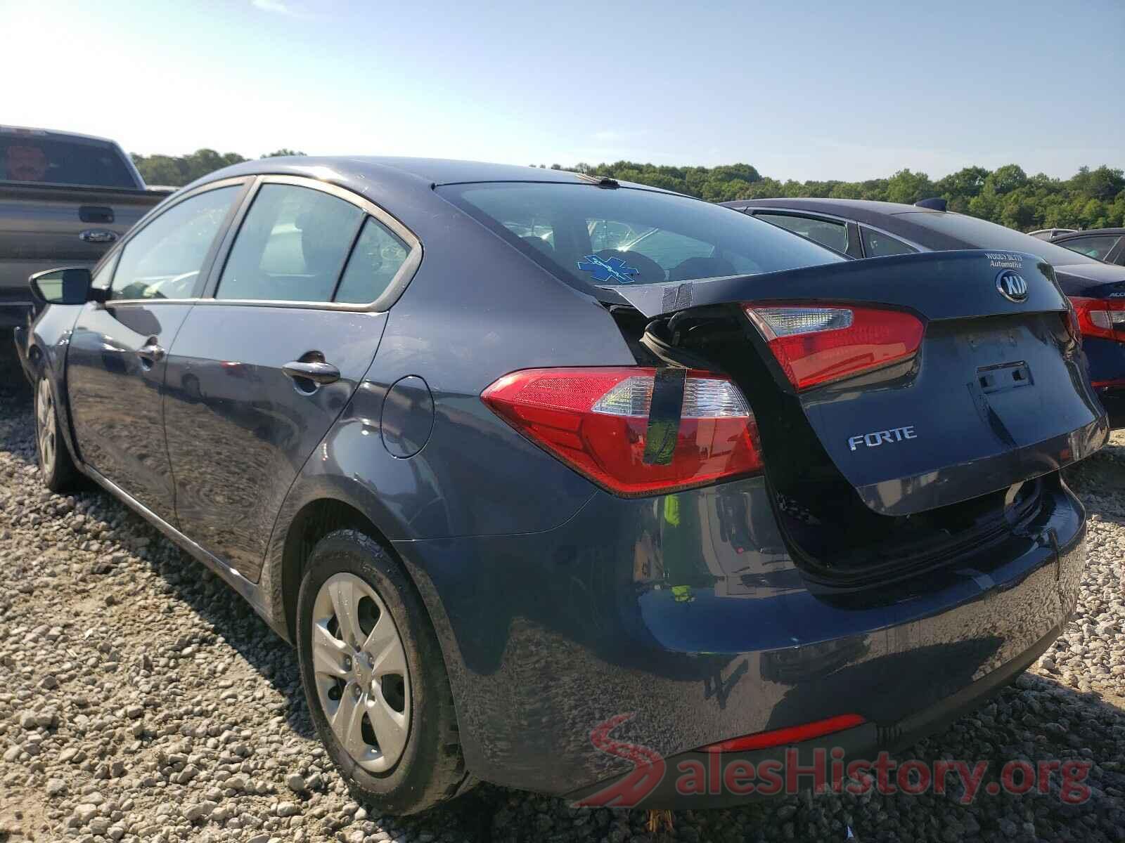 KNAFK4A68G5564102 2016 KIA FORTE