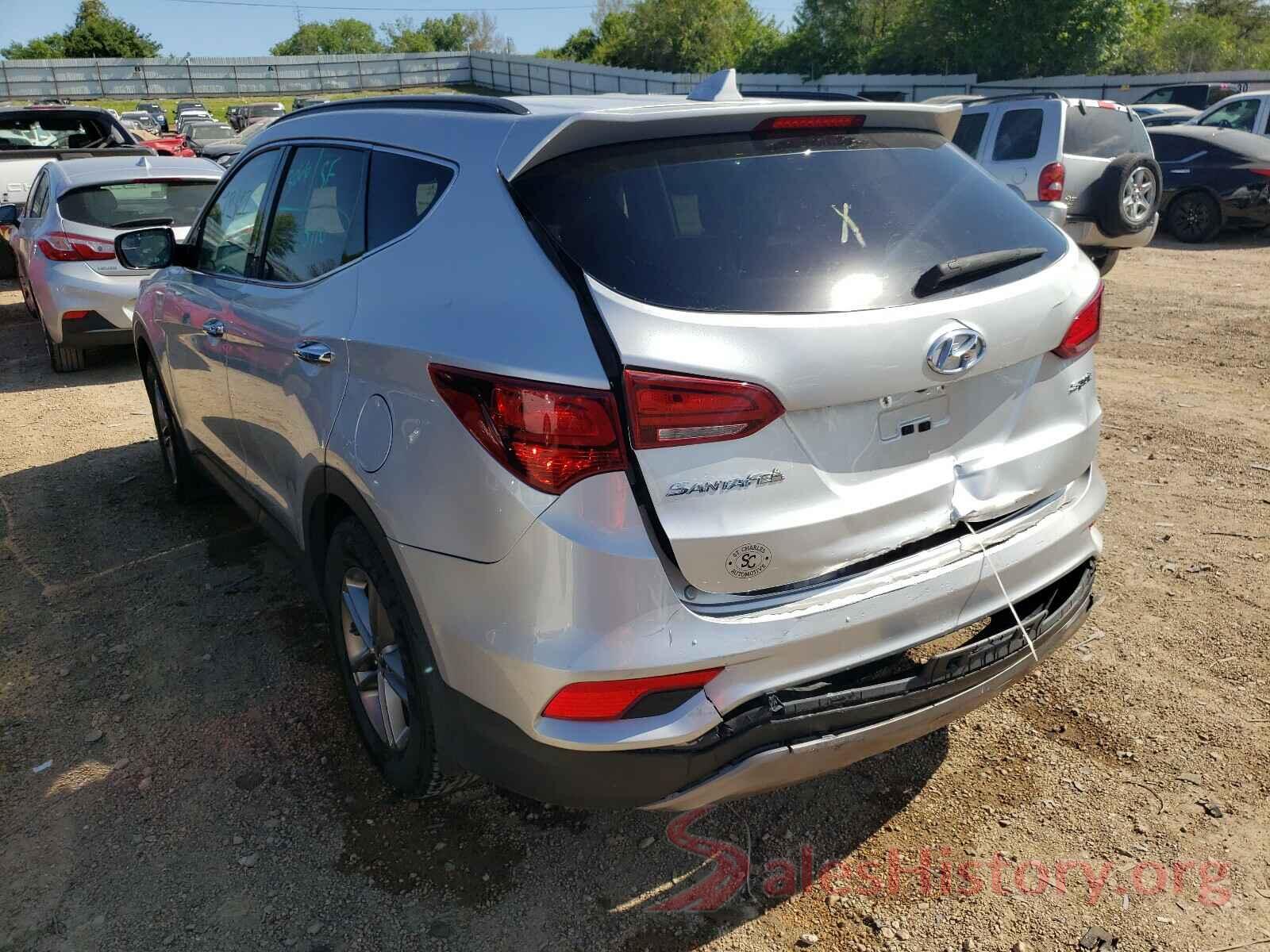 5XYZU3LB3HG425289 2017 HYUNDAI SANTA FE