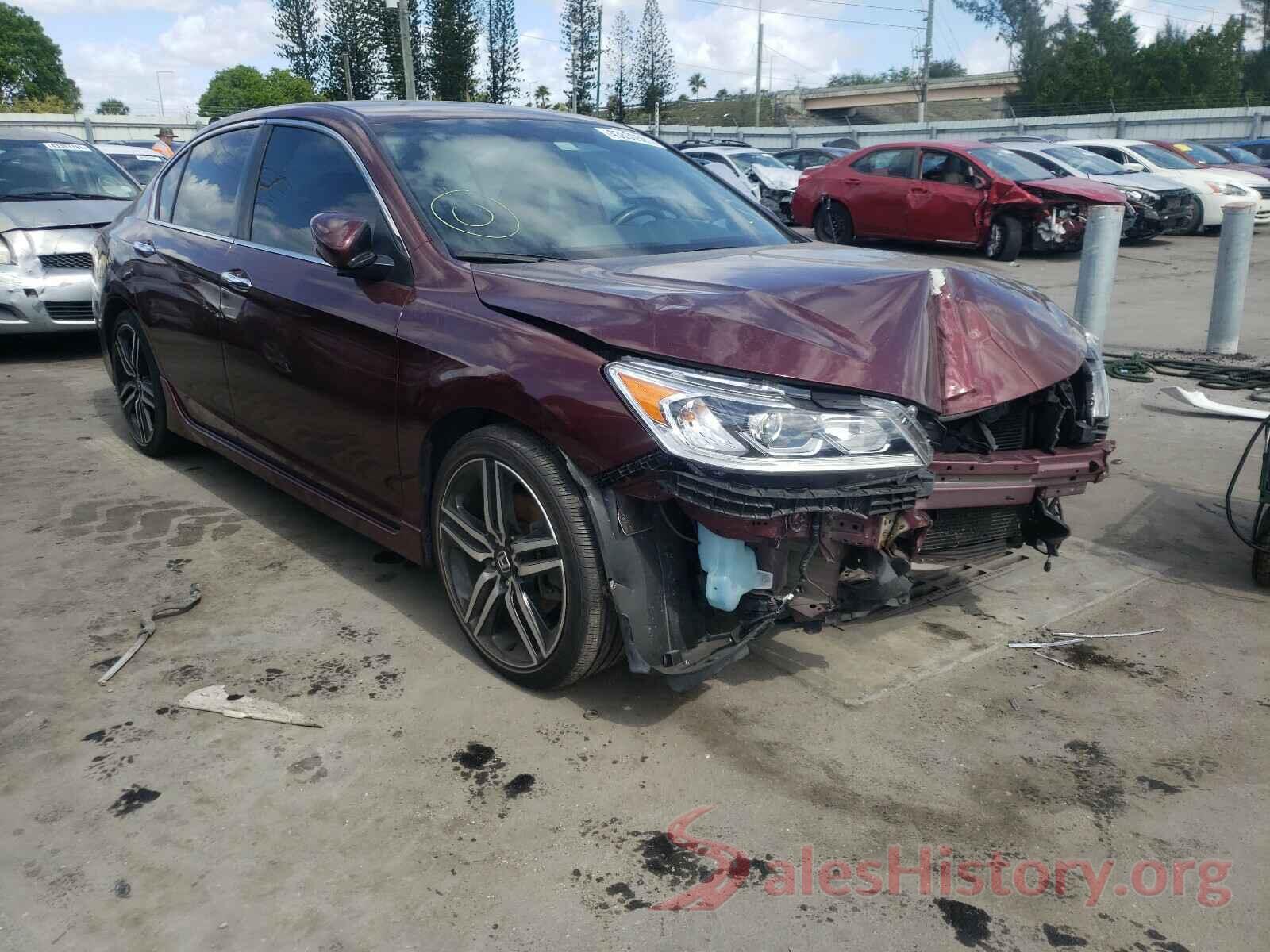 1HGCR2F58GA077383 2016 HONDA ACCORD