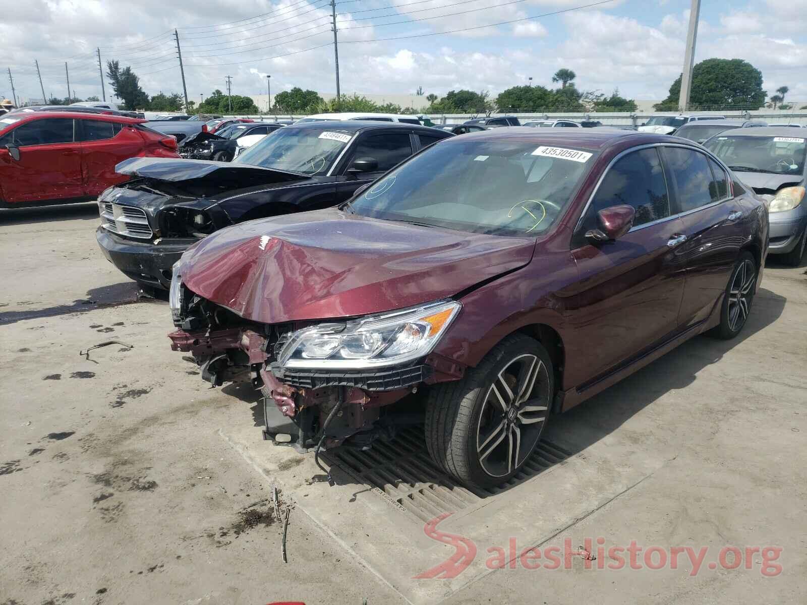 1HGCR2F58GA077383 2016 HONDA ACCORD