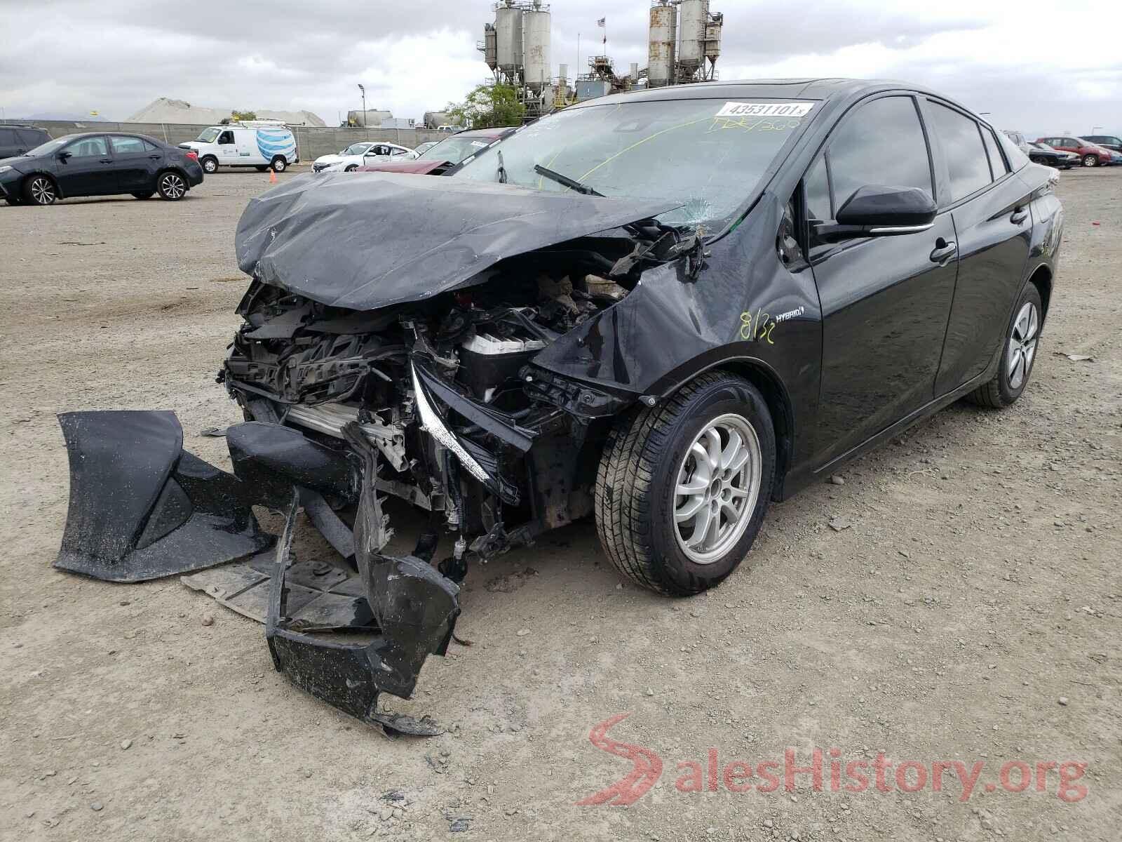 JTDKARFU4H3044856 2017 TOYOTA PRIUS