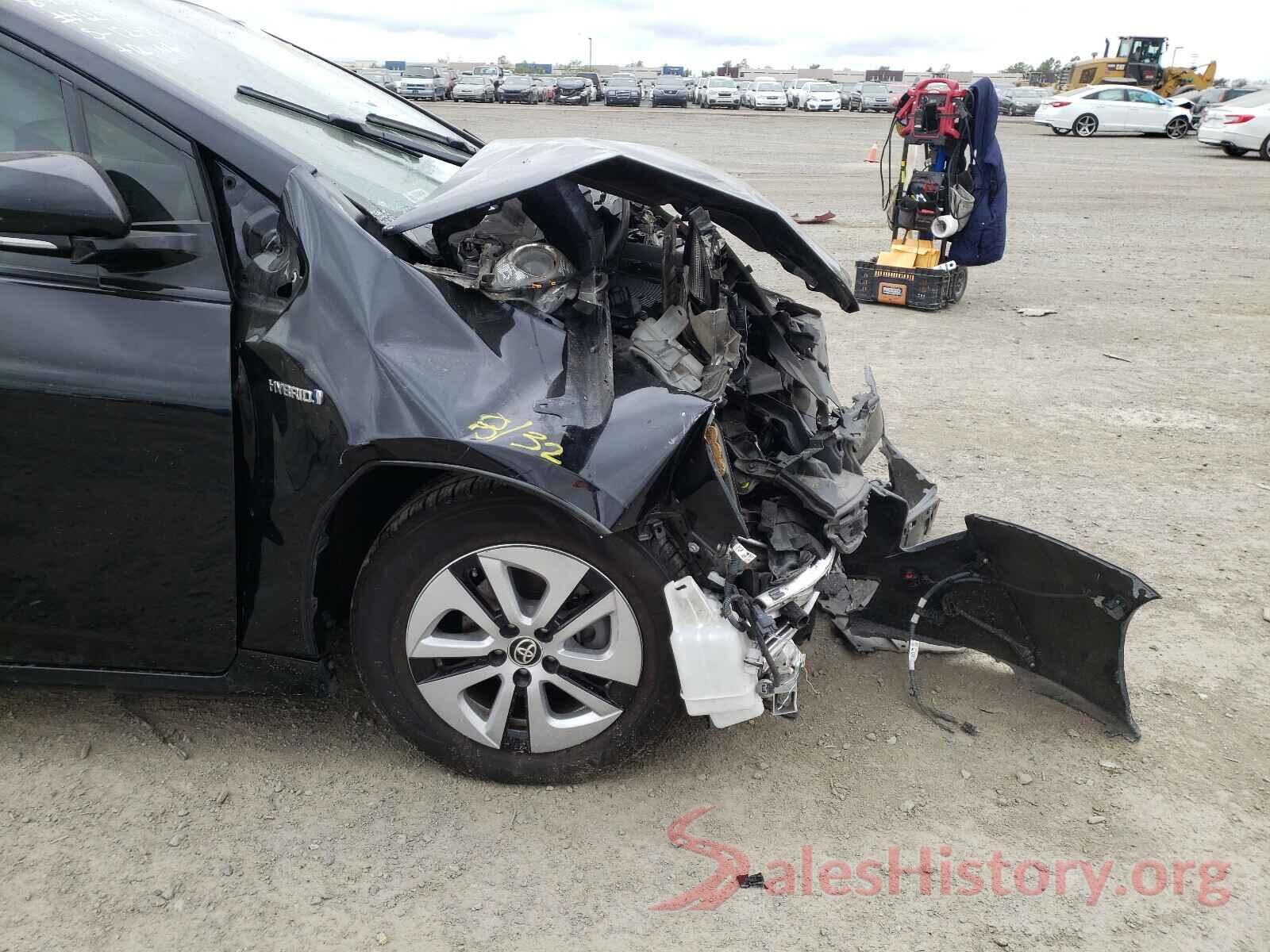 JTDKARFU4H3044856 2017 TOYOTA PRIUS